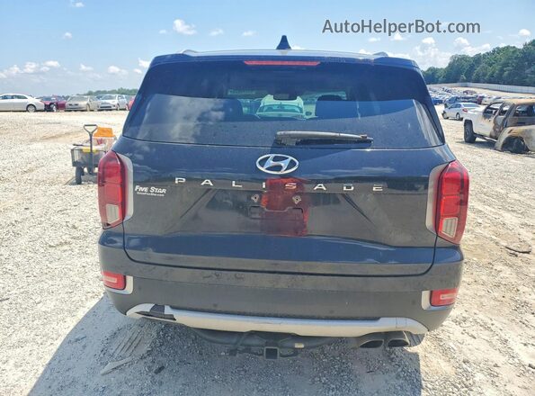 KM8R44HE0LU110171 2020 HYUNDAI PALISADE Blue Հետևի տեսք