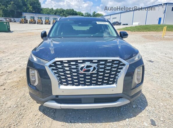 KM8R44HE0LU110171 2020 HYUNDAI PALISADE Blue Դիմացի տեսք