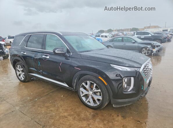 KM8R44HE1MU306332 2021 HYUNDAI PALISADE Black Przód prawy