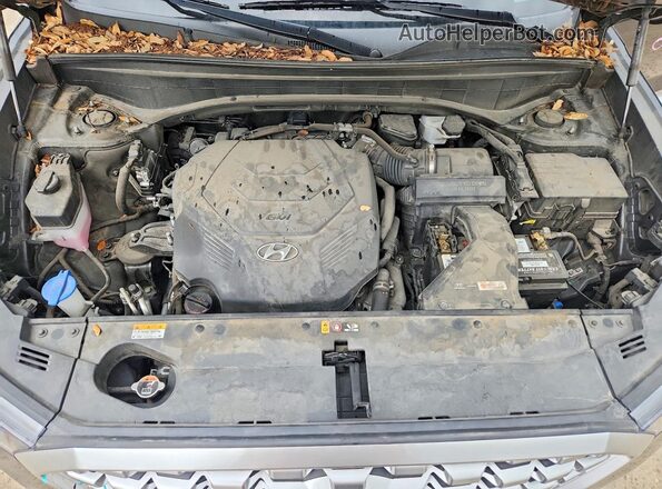 KM8R44HE1MU306332 2021 HYUNDAI PALISADE Black Widok wnętrza z tyłu