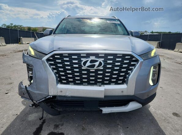 KM8R44HE2LU084432 2020 HYUNDAI PALISADE Gray Դիմացի տեսք