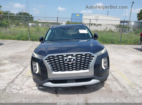 KM8R44HE2LU108762 2020 HYUNDAI PALISADE Blue Սարքավորումների վահանակի տեսք