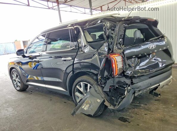 KM8R44HE3LU062164 2020 HYUNDAI PALISADE Black უკანა მარცხენა