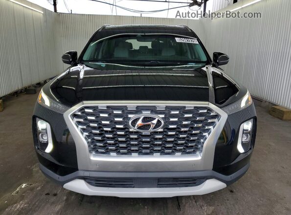KM8R44HE3LU062164 2020 HYUNDAI PALISADE Black წინა ხედი