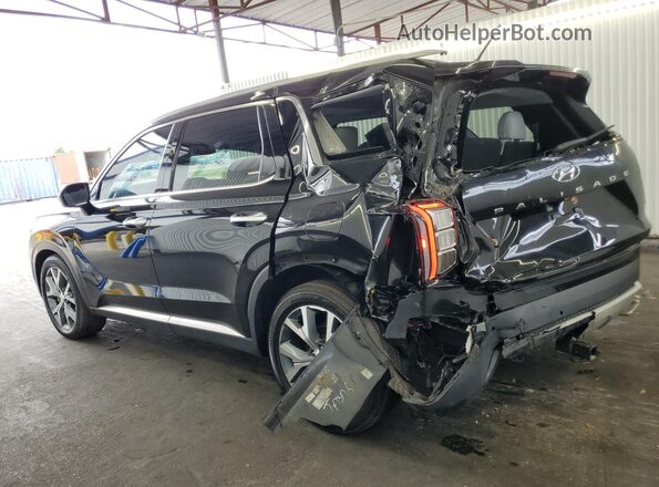 KM8R44HE3LU062164 2020 HYUNDAI PALISADE Black სალონის 360-გრადუსიანი ხედი