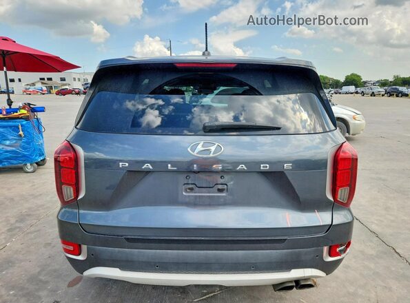 KM8R44HE3LU157601 2020 HYUNDAI PALISADE Gray Հետևի տեսք