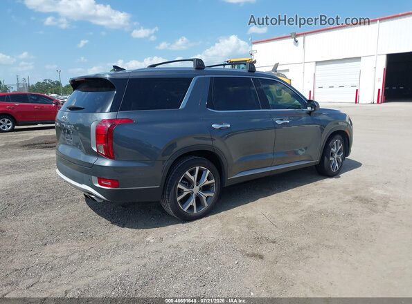 KM8R44HE3MU179230 2021 HYUNDAI PALISADE Gray უკანა მარჯვენა
