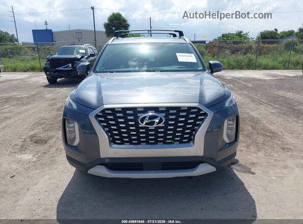 KM8R44HE3MU179230 2021 HYUNDAI PALISADE Gray ხელსაწყოთა პანელის ხედი
