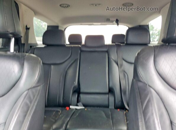 KM8R44HE4MU227477 2021 HYUNDAI PALISADE Gray Vista de los asientos traseros