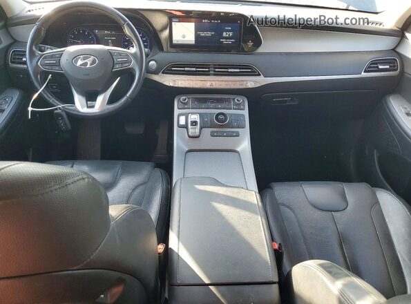 KM8R44HE4MU227477 2021 HYUNDAI PALISADE Gray Vista del salpicadero