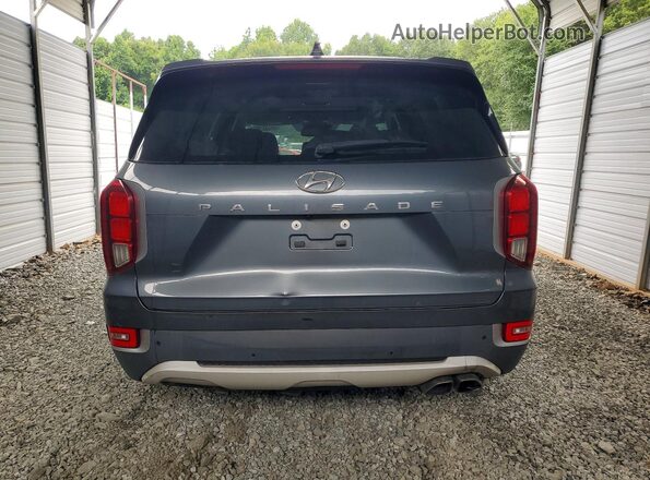 KM8R44HE4MU227477 2021 HYUNDAI PALISADE Gray Vista trasera