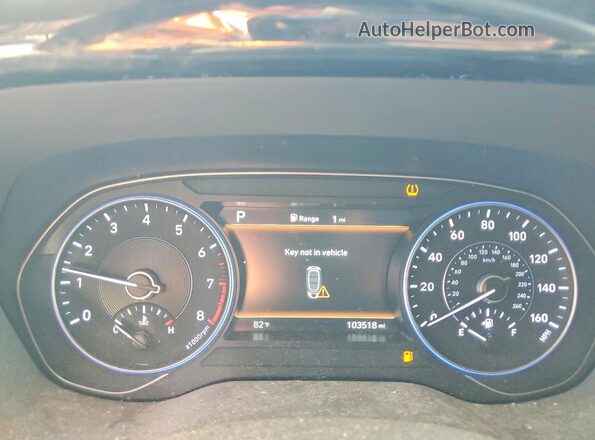 KM8R44HE4MU227477 2021 HYUNDAI PALISADE Gray Vista del cuadro de instrumentos