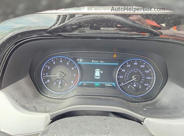 KM8R44HE5LU102678 2020 HYUNDAI PALISADE White Instrument cluster view