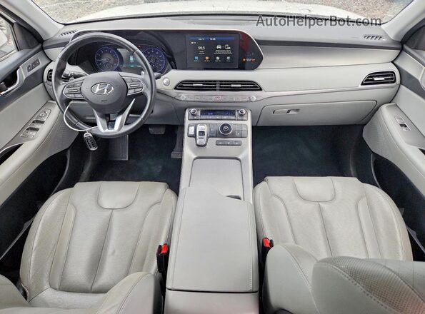 KM8R44HE5LU102678 2020 HYUNDAI PALISADE White Dashboard view