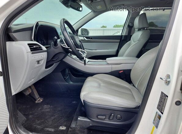 KM8R44HE5LU102678 2020 HYUNDAI PALISADE White Front interior view