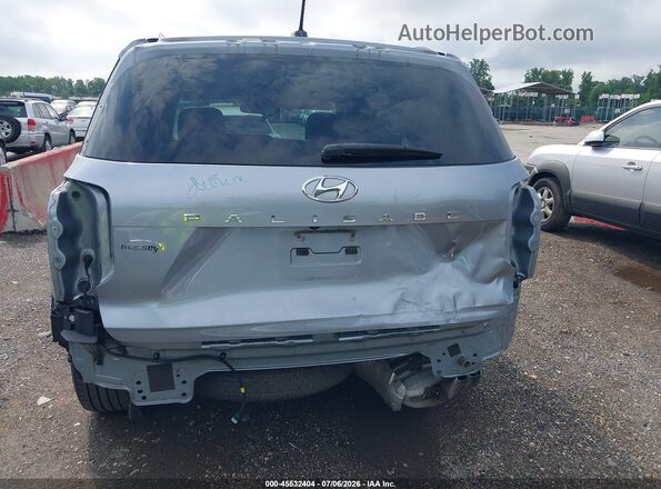 KM8R44HE6LU060750 2020 HYUNDAI PALISADE Silver Widok z przodu