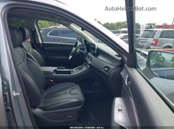 KM8R44HE6LU060750 2020 HYUNDAI PALISADE Silver Widok wnętrza z przodu