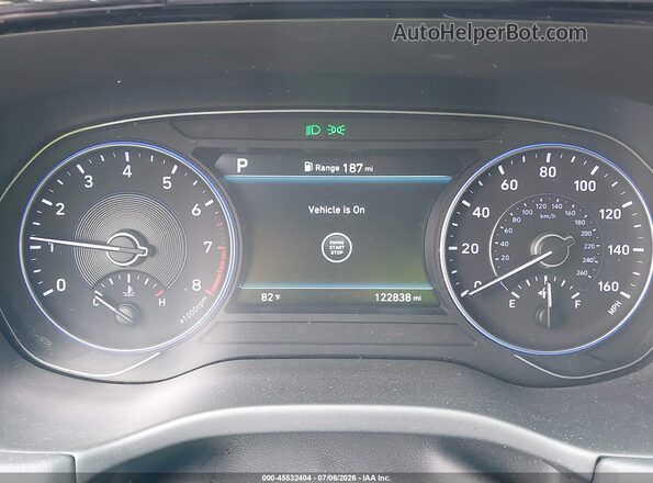 KM8R44HE6LU060750 2020 HYUNDAI PALISADE Silver Widok tylnych siedzeń