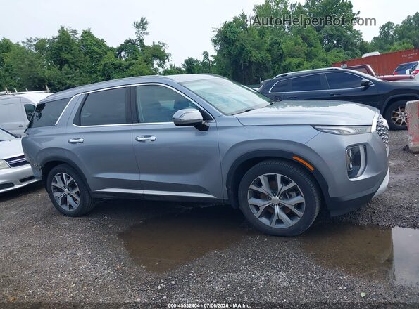 KM8R44HE6LU060750 2020 HYUNDAI PALISADE Silver Widok wnętrza 360 stopni