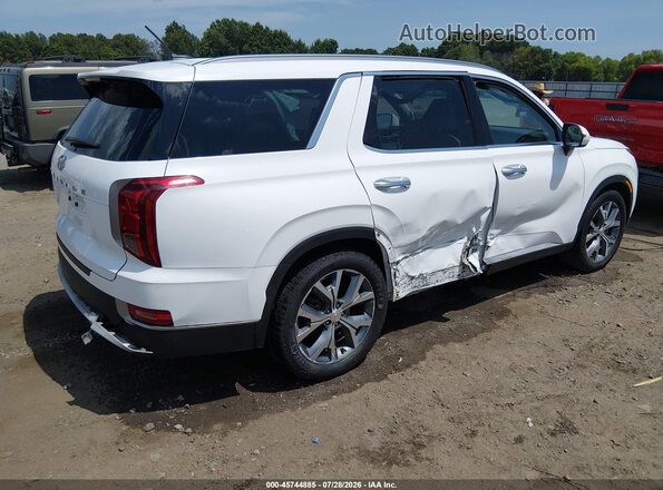 KM8R44HE6LU061350 2020 HYUNDAI PALISADE Белый Задняя правая четверть