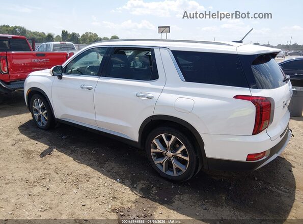 KM8R44HE6LU061350 2020 HYUNDAI PALISADE Белый Задняя левая четверть