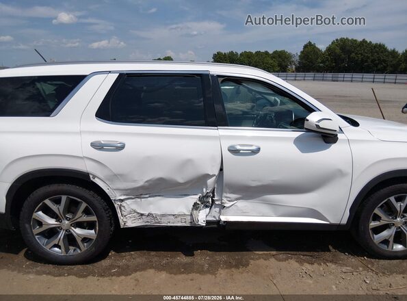 KM8R44HE6LU061350 2020 HYUNDAI PALISADE Белый Вид спереди