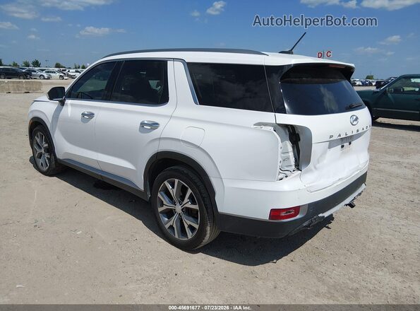 KM8R44HE7LU040202 2020 HYUNDAI PALISADE Белый Задняя левая четверть
