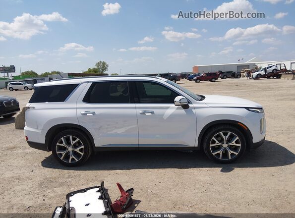 KM8R44HE7LU040202 2020 HYUNDAI PALISADE Белый Панорамный вид салона 360°