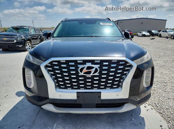 KM8R44HE7LU062572 2020 HYUNDAI PALISADE Black Widok z przodu