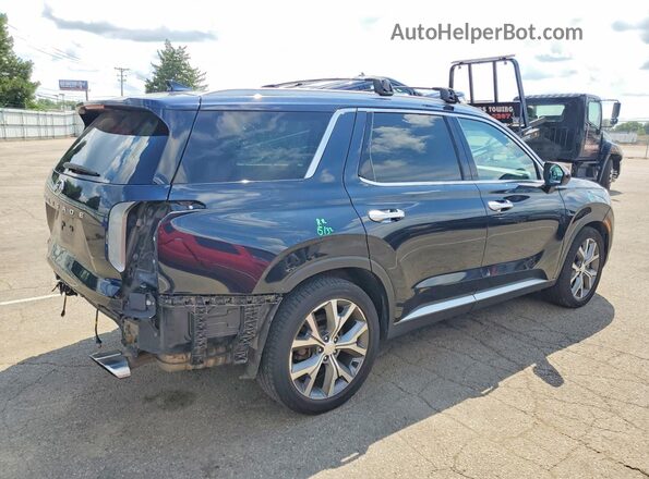 KM8R44HE7LU081509 2020 HYUNDAI PALISADE Black უკანა მარჯვენა