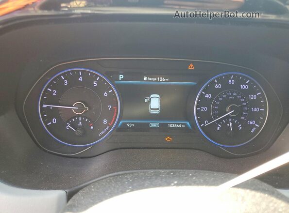 KM8R44HE7LU081509 2020 HYUNDAI PALISADE Black ხელსაწყოთა პანელის ხედი