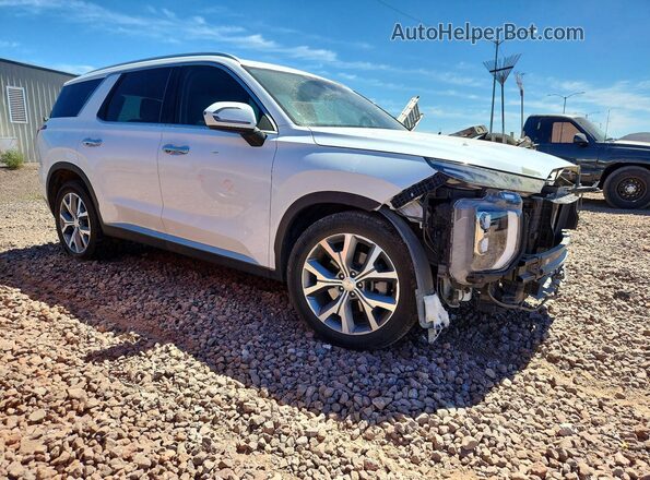 KM8R44HE7LU086368 2020 HYUNDAI PALISADE White Delantero derecho