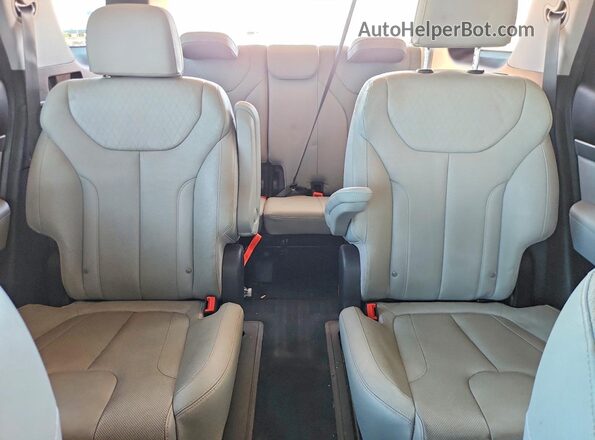 KM8R44HE7LU086368 2020 HYUNDAI PALISADE White Vista de los asientos traseros