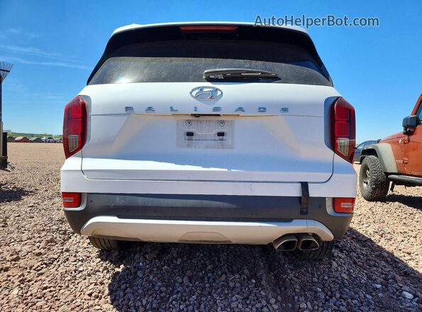 KM8R44HE7LU086368 2020 HYUNDAI PALISADE White Vista trasera