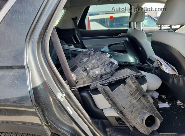 KM8R44HE7LU109552 2020 HYUNDAI PALISADE Gray უკანა სალონის ხედი
