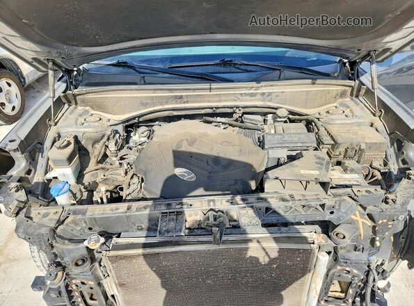 KM8R44HE7LU109552 2020 HYUNDAI PALISADE Gray ძრავის განყოფილების ხედი