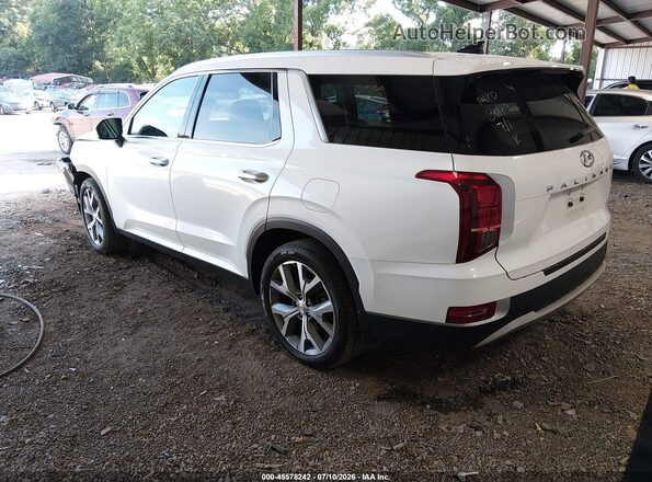 KM8R44HE9MU333679 2021 HYUNDAI PALISADE White Trasero izquierdo