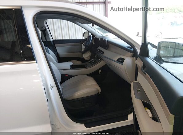 KM8R44HE9MU333679 2021 HYUNDAI PALISADE White Vista interior delantera