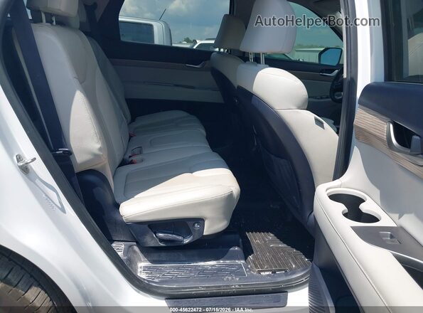 KM8R44HEXLU034684 2020 HYUNDAI PALISADE White Vista de la etiqueta del VIN