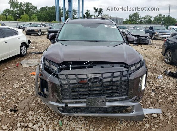 KM8R4DGE0PU632399 2023 HYUNDAI PALISADE Purple Widok z przodu