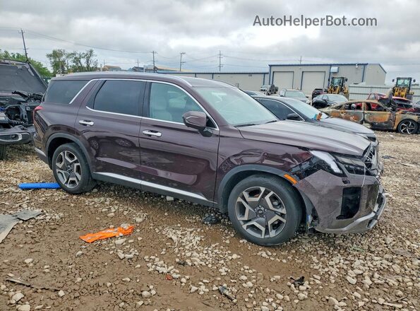 KM8R4DGE0PU632399 2023 HYUNDAI PALISADE Purple Przód prawy
