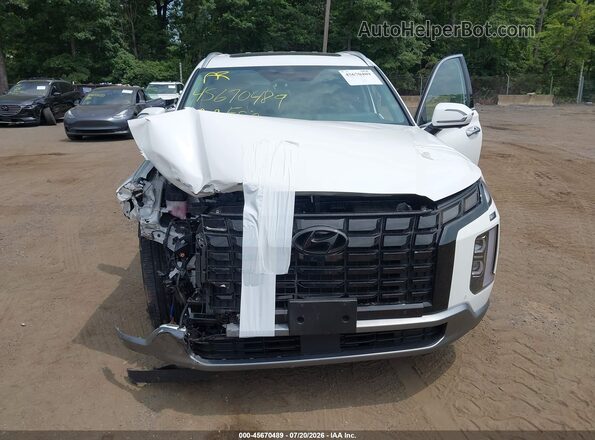 KM8R4DGE0PU636808 2023 HYUNDAI PALISADE White Вид спереду