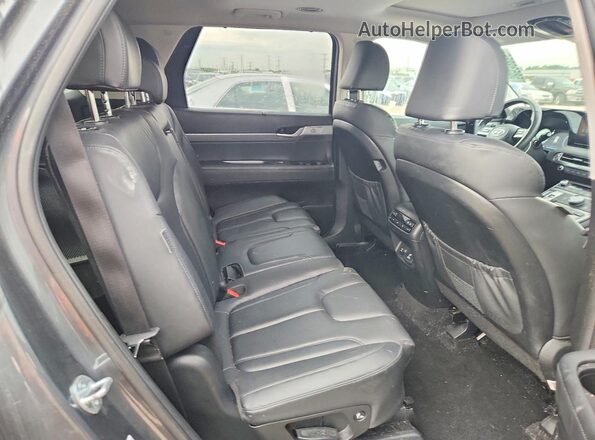 KM8R4DGE2PU569256 2023 HYUNDAI PALISADE Gray უკანა სავარძლების ხედი