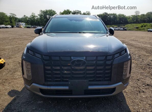 KM8R4DGE6PU637087 2023 HYUNDAI PALISADE Черный Вид спереди