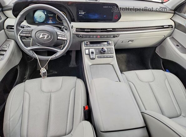 KM8R4DGE7RU782318 2024 HYUNDAI PALISADE Серебряный Вид панели приборов