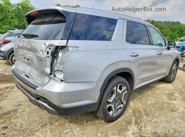 KM8R4DGE7RU782318 2024 HYUNDAI PALISADE Серебряный Задняя правая четверть
