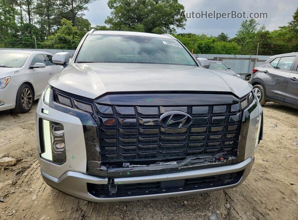 KM8R4DGE7RU782318 2024 HYUNDAI PALISADE Серебряный Вид спереди
