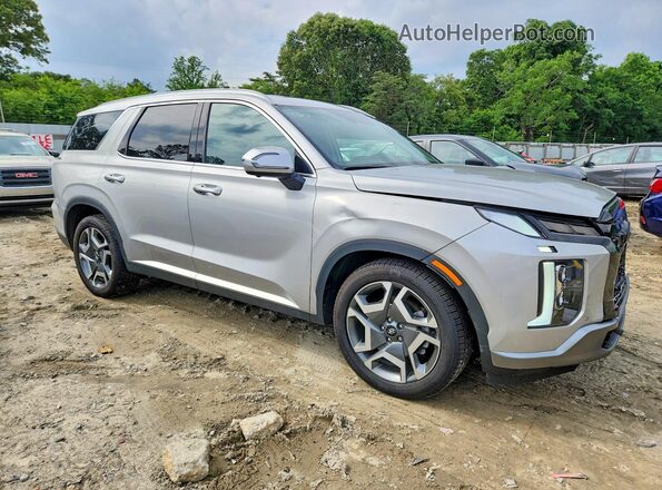 KM8R4DGE7RU782318 2024 HYUNDAI PALISADE Серебряный Передняя правая четверть