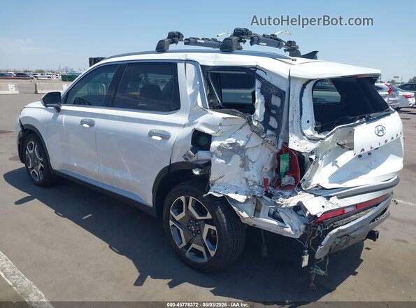 KM8R4DGE8PU551747 2023 HYUNDAI PALISADE White Հետևի ձախ