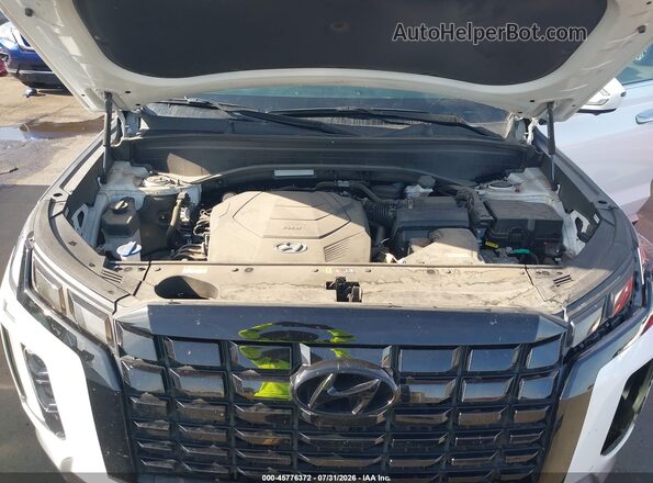 KM8R4DGE8PU551747 2023 HYUNDAI PALISADE White Հետևի տեսք